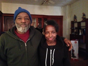 The late Mack Herron and his sister Barbara at their family home in January 2015.  The prospect of being homeless due to problems with a reverse mortgage his mother had purchased troubled Herron, who died in December at age 67. 